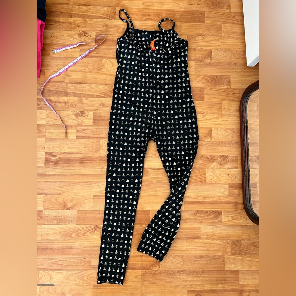Pesqueira jumpsuit, XS, boat print